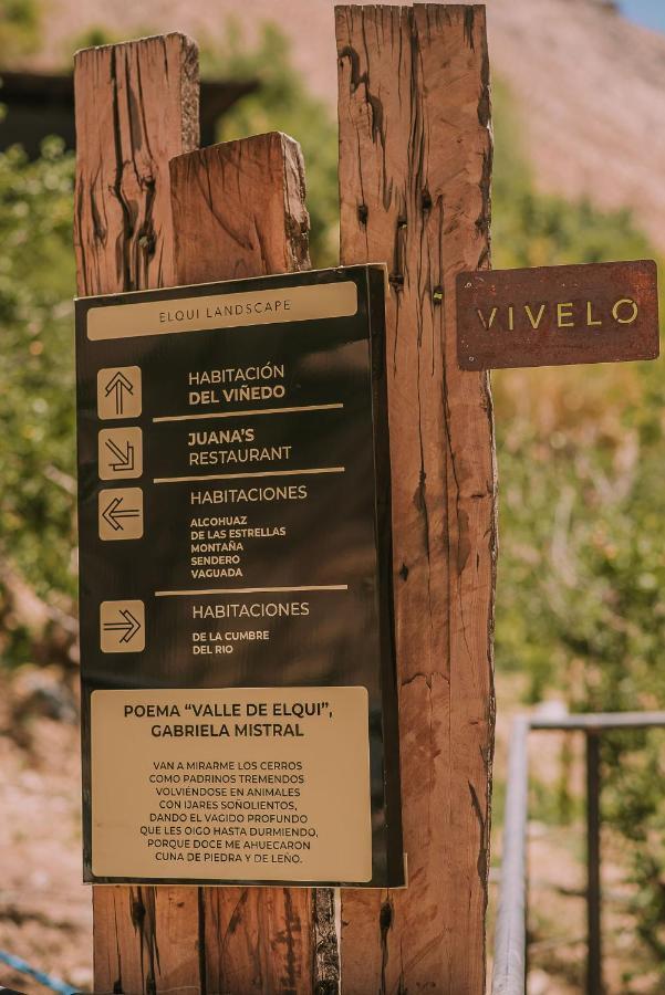 Hotel Vivelo Elqui Landscape Horcón Eksteriør billede